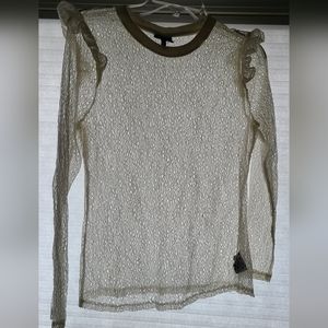 Who What Wear Lace Top